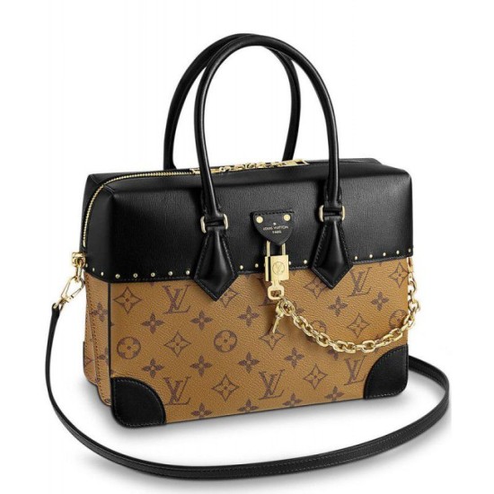 Replicas Louis Vuitton Monogram Reverse Canvas City Malle MM M43595 Baratos Imitacion