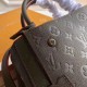 Replicas Louis Vuitton Montaigne MM Bolsa Monogram Empreinte M43660 Baratos Imitacion