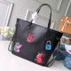 Replicas Louis Vuitton Neverfull MM Epi parches M52729 Baratos Imitacion