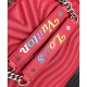 Replicas Louis Vuitton New Wave Chain Tote M51497 Rojo Baratos Imitacion