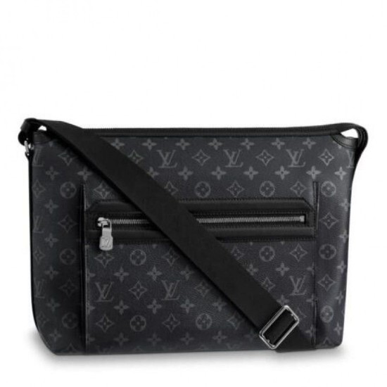 Replicas Louis Vuitton Odyssey Messenger MM monogram Eclipse M44224 Baratos Imitacion