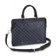 Replicas Louis Vuitton Oliver Maletín N51199 Negro Baratos Imitacion