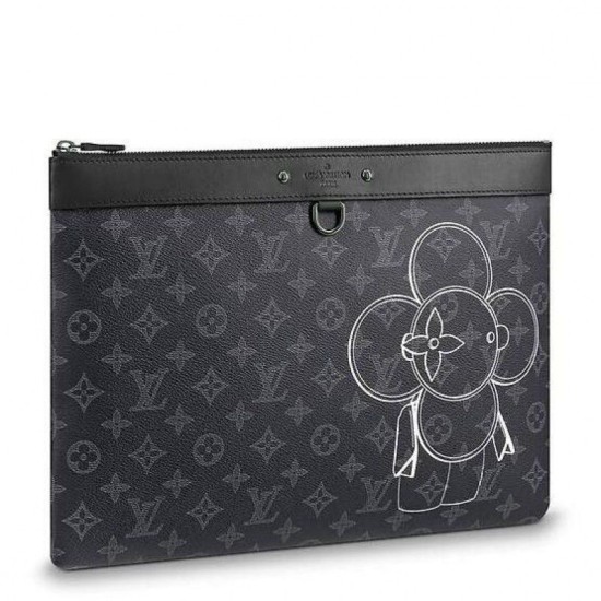 Replicas Louis Vuitton Pochette Apolo monogram Eclipse M62904 Baratos Imitacion