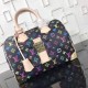 Replicas Louis Vuitton Speedy 30 Bag Black Monogram Multicolore M92642 Baratos Imitacion