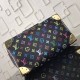 Replicas Louis Vuitton Speedy 30 Bag Black Monogram Multicolore M92642 Baratos Imitacion