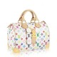 Replicas Louis Vuitton Speedy 30 Bag White Monogram Multicolore M92643 Baratos Imitacion