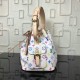 Replicas Louis Vuitton monogram Petit Noe Multicolor Blanco M42230 Baratos Imitacion