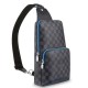 Replicas Louis Vuitton Sling Bag Avenue Damier Graphite N40008 Baratos Imitacion