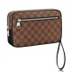 Replicas Louis Vuitton Bolsas Kasai Clutch Damier Ebene N41663 Baratos Imitacion