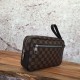 Replicas Louis Vuitton Bolsas Kasai Clutch Damier Ebene N41663 Baratos Imitacion