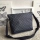 Replicas Louis Vuitton Bolsas Mick PM Damier Graphite N41211 Baratos Imitacion