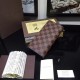 Replicas Louis Vuitton Brazza Cartera Damier Ebene N63168 Baratos Imitacion