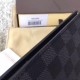 Replicas Louis Vuitton Brazza Cartera Damier Graphite N62665 Baratos Imitacion