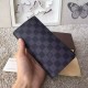 Replicas Louis Vuitton Brazza Cartera Damier Graphite N62665 Baratos Imitacion