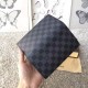 Replicas Louis Vuitton Brazza Cartera Damier Graphite N62665 Baratos Imitacion