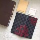 Replicas Louis Vuitton Brazza Cartera Damier Graphite Rope N41676 Baratos Imitacion