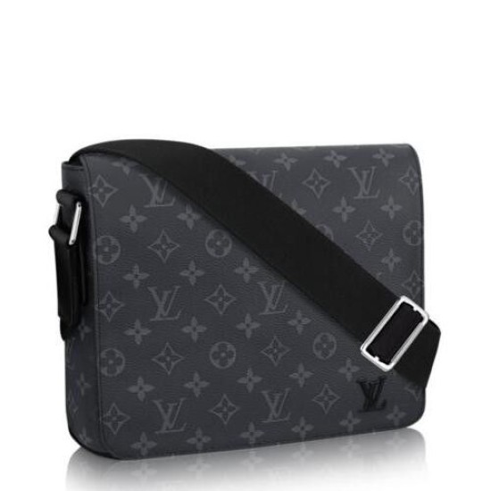 Replicas Louis Vuitton District PM Bolsas Monogram Eclipse M44000 Baratos Imitacion