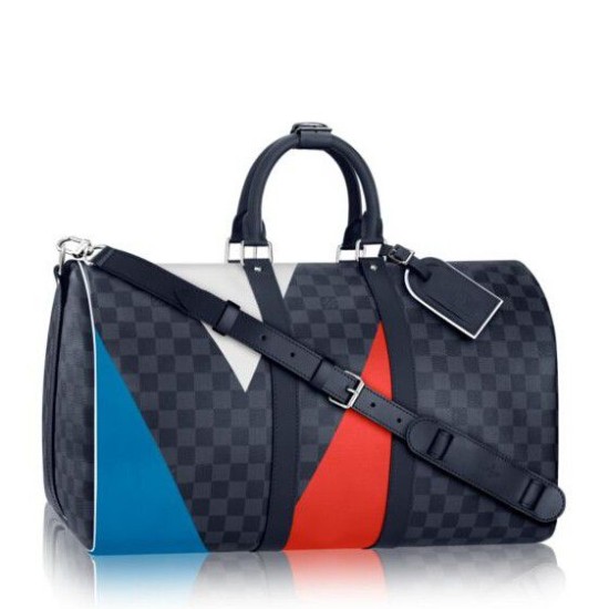 Replicas Louis Vuitton Keepall Bandouliere 45 Regatta N41617 Baratos Imitacion