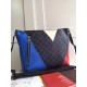 Replicas Louis Vuitton Mick PM Damier Cobalt N41639 Baratos Imitacion