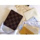 Replicas Louis Vuitton Multiple Cartera Damier Ebene N60895 Baratos Imitacion