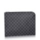 Replicas Louis Vuitton Pochette Jour GM Damier Graphite N41501 Baratos Imitacion