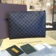 Replicas Louis Vuitton Pochette Jour GM Damier Graphite N41501 Baratos Imitacion