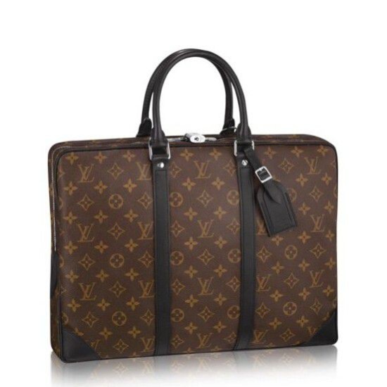 Replicas Louis Vuitton Porte Documents Voyage Monogram Macassar M40225 Baratos Imitacion