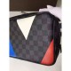 Replicas Louis Vuitton Toiletries Pouch Regatta Damier Cobalt N41608 Baratos Imitacion