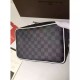 Replicas Louis Vuitton Toiletries Pouch Regatta Damier Cobalt N41608 Baratos Imitacion