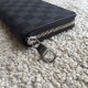 Replicas Louis Vuitton Zippy Cartera Vertical Damier Graphite N63095 Baratos Imitacion