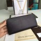 Replicas Louis Vuitton Zippy Cartera Vertical Taiga Leather M32822 Baratos Imitacion