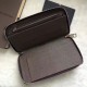 Replicas Louis Vuitton Zippy Organiser Cartera Damier Ebene N63342 Baratos Imitacion