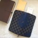 Replicas Louis Vuitton Zippy Organiser Cartera Damier Graphite Rope N41683 Baratos Imitacion