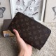 Replicas Louis Vuitton Zippy XL Cartera Monogram Macassar M61506 Baratos Imitacion