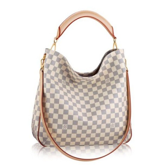 Replicas Louis Vuitton Bolsa Soffi Damier Azur N41216 Baratos Imitacion