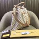 Replicas Louis Vuitton Bolso de Girolata Damier Azur N41579 Baratos Imitacion