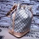 Replicas Louis Vuitton Bolso de Noe Damier Azur N42222 Baratos Imitacion