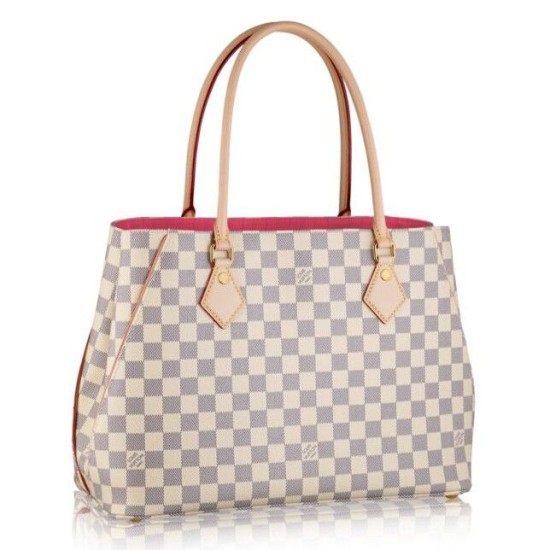 Replicas Louis Vuitton Bolso Calvi Damier Azur N41449 Baratos Imitacion