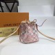 Replicas Louis Vuitton Bolso Nano Noe de Damier Azur N60052 Baratos Imitacion