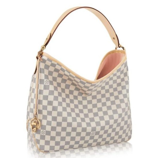 Replicas Louis Vuitton Delicioso MM Damier Azur N41607 Baratos Imitacion