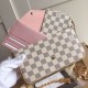 Replicas Louis Vuitton Pochette Felicie Damier Azur N63106 Baratos Imitacion