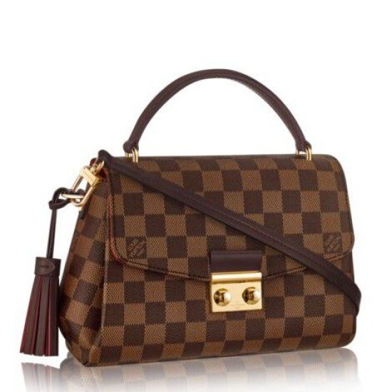 Replicas Louis Vuitton Bolso Croisette Damier Ebene N53000 Baratos Imitacion