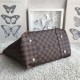 Replicas Louis Vuitton Caïssa Bolsa MM Damier Ebene N41548 Baratos Imitacion