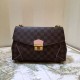 Replicas Louis Vuitton Caissa embrague Damier Ebene N41597 Baratos Imitacion