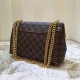 Replicas Louis Vuitton Caissa embrague Damier Ebene N41597 Baratos Imitacion