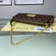 Replicas Louis Vuitton Eva Embrague Damier Ebene N55213 Baratos Imitacion