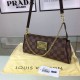 Replicas Louis Vuitton Eva Embrague Damier Ebene N55213 Baratos Imitacion