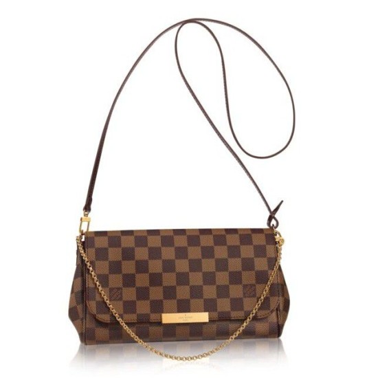 Replicas Louis Vuitton Favorito MM Damier Ebene N41129 Baratos Imitacion