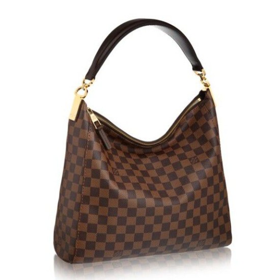 Replicas Louis Vuitton Portobello PM Damier Ebene N41184 Baratos Imitacion