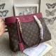 Replicas Louis Vuitton Bolso Pallas Shopper Monogram Canvas M51196 Baratos Imitacion